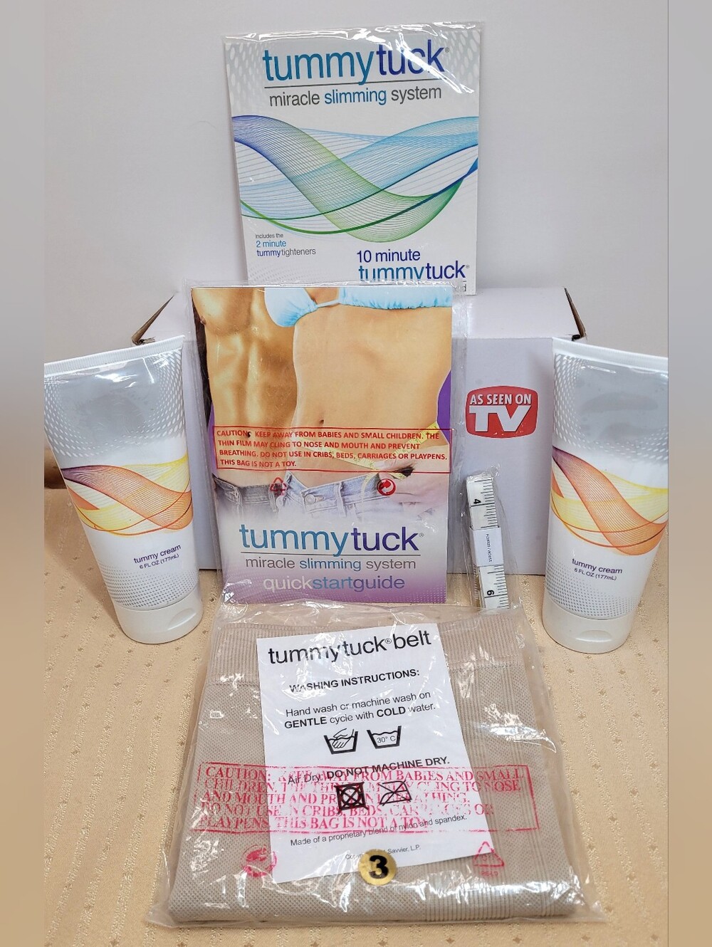Brand New Tummy Tuck Miracle Slimming System - Fully Sealed Kit (Size 3)